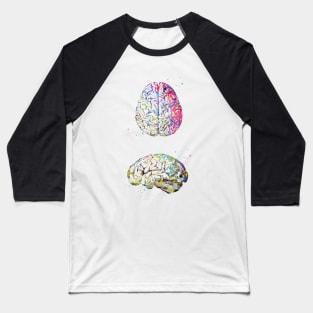 Human Brain Baseball T-Shirt